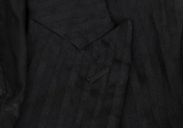COMME des GARCONS HOMME PLUS Stripe Dot Weave Cutaway Jacket K-172921_004