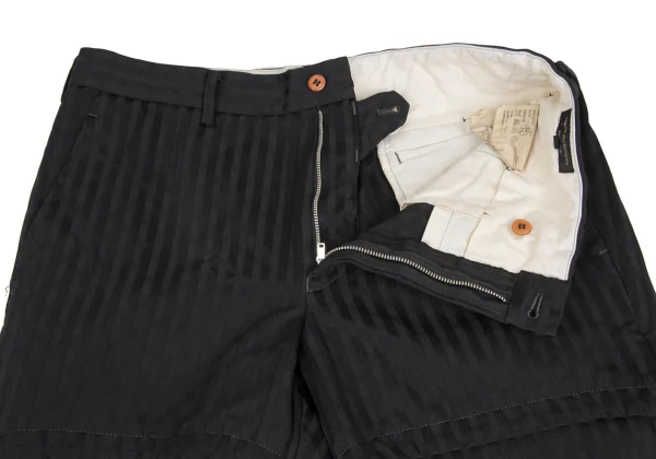 COMME des GARCONS HOMME PLUS Stripe Dot Weave Studded Pants K-172922_006