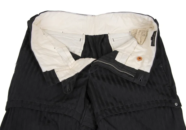 COMME des GARCONS HOMME PLUS Stripe Dot Weave Studded Pants K-172922_007