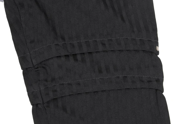 COMME des GARCONS HOMME PLUS Stripe Dot Weave Studded Pants K-172922_010