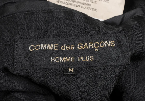 COMME des GARCONS HOMME PLUS Stripe Dot Weave Jacket & Pants K-172923_011