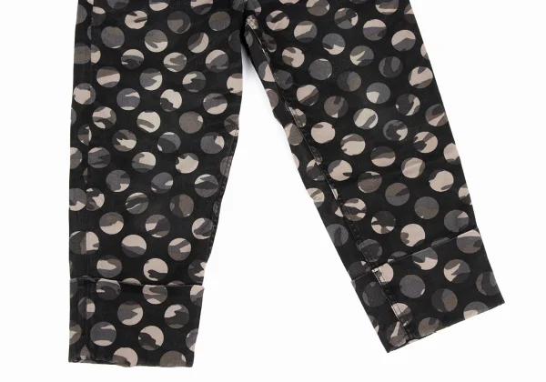 COMME des GARCONS HOMME PLUS Camouflage Dot Double Cropped Pants K-172926_011