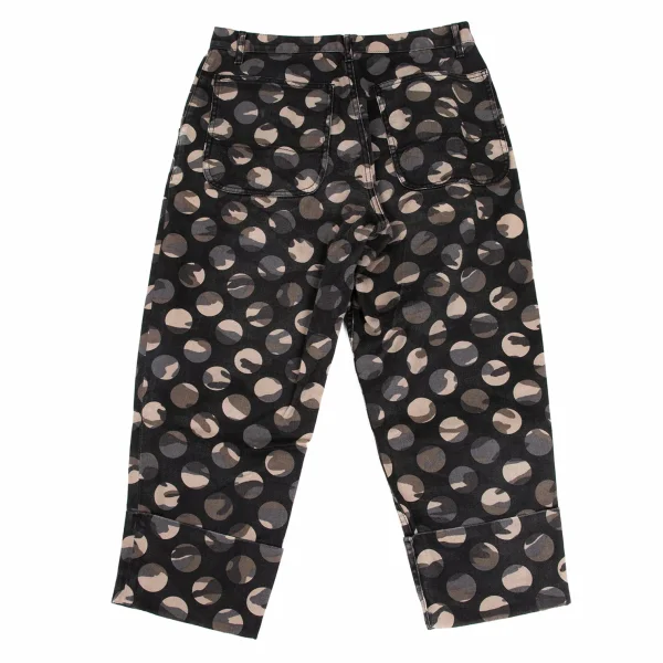 COMME des GARCONS HOMME PLUS Camouflage Dot Double Cropped Pants K-172926_013