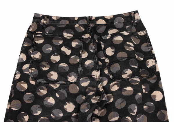 COMME des GARCONS HOMME PLUS Camouflage Dot Double Cropped Pants K-172926_014