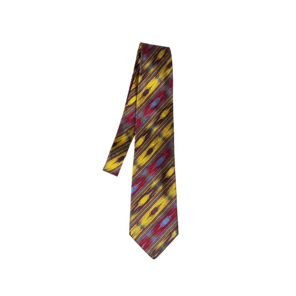 Paul Smith LONDON Colorful Shiny Silk Tie Multi-Color  K-172930_001