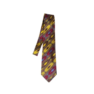 Paul Smith LONDON Colorful Shiny Silk Tie