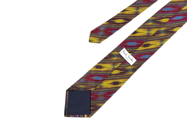 Paul Smith LONDON Colorful Shiny Silk Tie K-172930_005