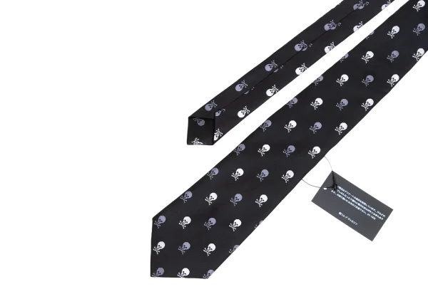 COMME des GARCONS HOMME DEUX Skull Jacquard Silk Tie K-172931_003