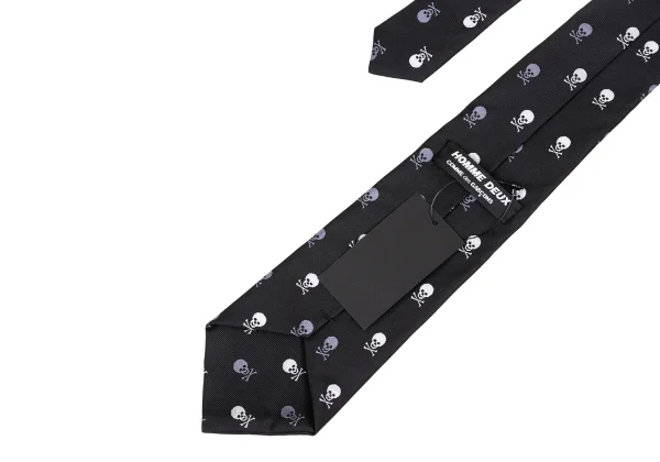 COMME des GARCONS HOMME DEUX Skull Jacquard Silk Tie K-172931_005