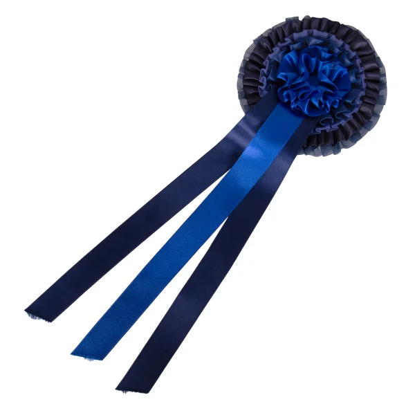 COMME des GARCONS COMME des GARCONS Ribbon Cosage Brooch Blue  K-172932_001