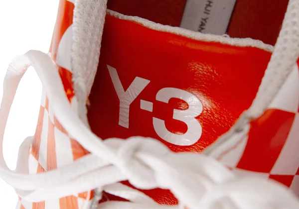 Y-3 BYERLY LACE Check Leather Sneakers K-172933_007