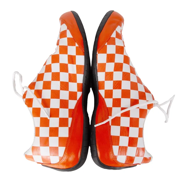 Y-3 BYERLY LACE Check Leather Sneakers K-172933_010