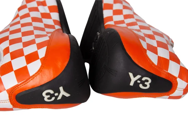 Y-3 BYERLY LACE Check Leather Sneakers K-172933_015