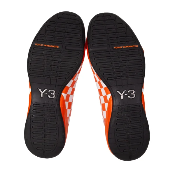 Y-3 BYERLY LACE Check Leather Sneakers K-172933_016