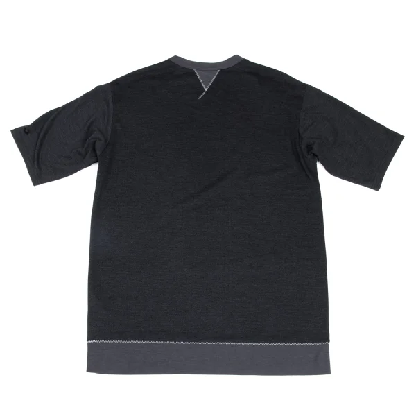 Y-3 Zigzag Stitched Hem T-Shirt K-172934_007
