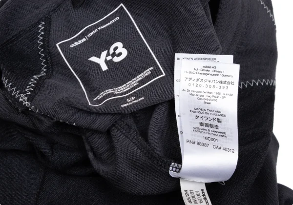 Y-3 Zigzag Stitched Hem T-Shirt K-172934_010