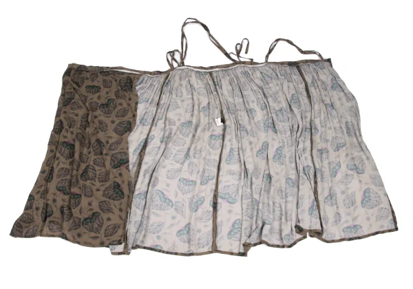 Y's Rayon Botanical Print Wrap Skirt K-172935_011