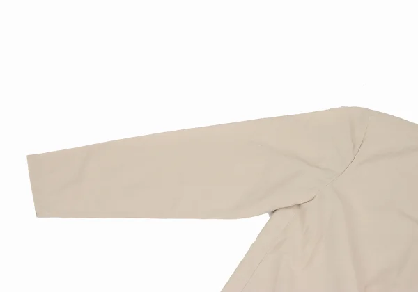 ISSEY MIYAKE PERMANENTE Cotton Drape Wrap-Front Blouse K-172937_005
