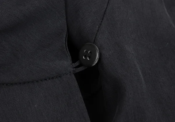 ISSEY MIYAKE PERMANENTE Silk Open Collar Shirt K-172938_005