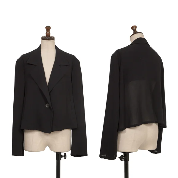 ISSEY MIYAKE PERMANENTE Summer Wool Jacket Navy M K-172939_001