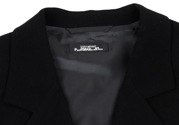 ISSEY MIYAKE PERMANENTE Summer Wool Single Button Long Jacket K-172940_004
