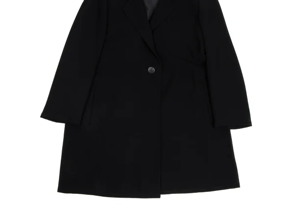 ISSEY MIYAKE PERMANENTE Summer Wool Single Button Long Jacket K-172940_008