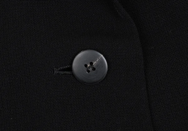 ISSEY MIYAKE PERMANENTE Summer Wool Single Button Long Jacket K-172940_009