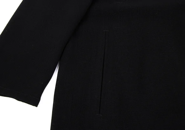ISSEY MIYAKE PERMANENTE Summer Wool Single Button Long Jacket K-172940_010