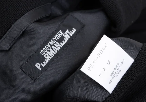 ISSEY MIYAKE PERMANENTE Summer Wool Single Button Long Jacket K-172940_015
