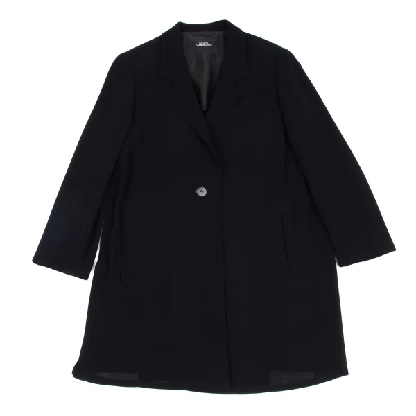 ISSEY MIYAKE PERMANENTE Summer Wool Single Button Long Jacket K-172941_002