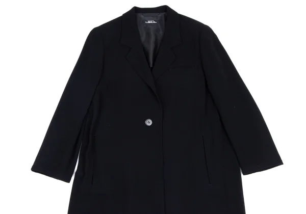ISSEY MIYAKE PERMANENTE Summer Wool Single Button Long Jacket K-172941_003