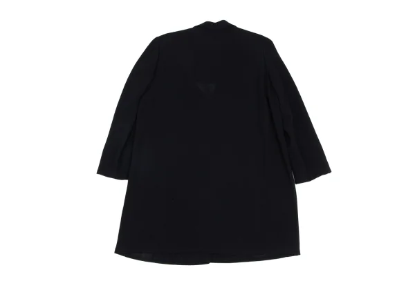 ISSEY MIYAKE PERMANENTE Summer Wool Single Button Long Jacket K-172941_012