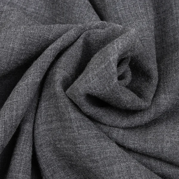 ISSEY MIYAKE PERMANENTE Wool Drape Hem Skirt K-172946_009