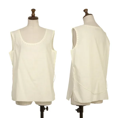 ASHA BY MDS Zigzag Trim Cord Design Sleeveless Top