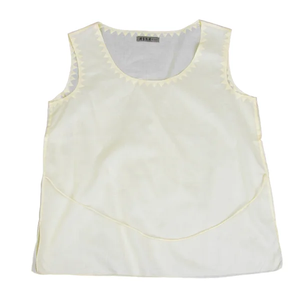 ASHA BY MDS Zigzag Trim Cord Design Sleeveless Top K-172948_002