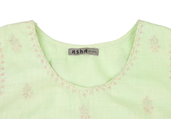 ASHA BY MDS Cotton Embroidery Sleeveless Top K-172951_004