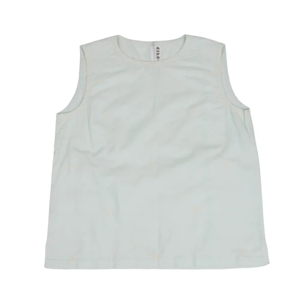 ASHA BY MDS Cotton Embroidery Sleeveles Top K-172952_002