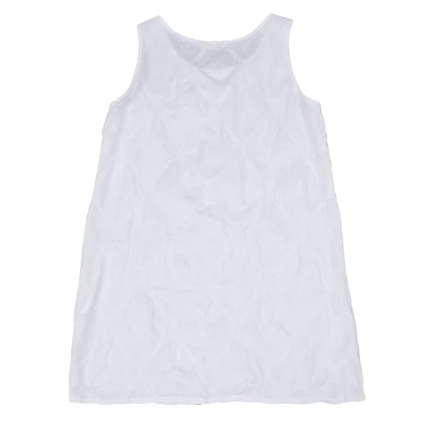 ASHA BY MDS Embroidered Cotton Sleeveless Top K-172954_012