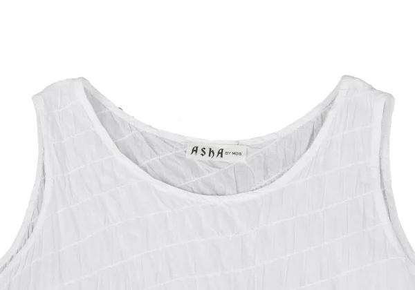 ASHA BY MDS Stitch Cotton Sleeveless Top K-172955_003