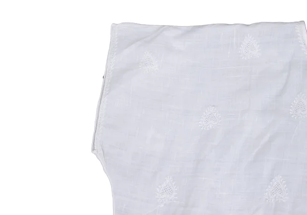 ASHA BY MDS Cotton Embroidered Short Sleeve Blouse K-172959_006
