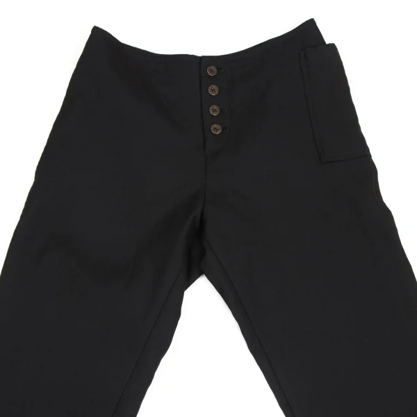 Y's Wool Check Double-faced Cropped Pants K-172961_003