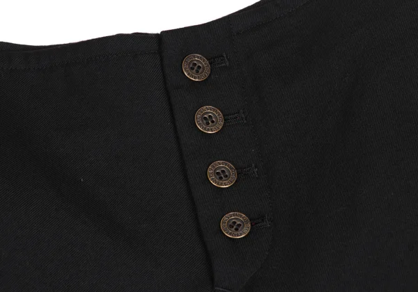 Y's Wool Check Double-faced Cropped Pants K-172961_005