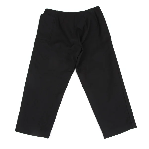 Y's Wool Check Double-faced Cropped Pants K-172961_014