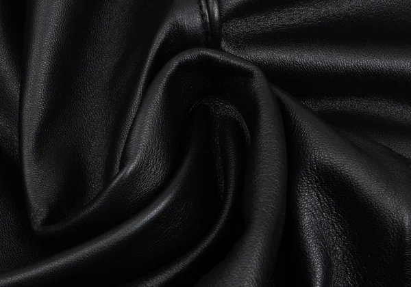TSUMORI CHISATO Gathered Neck Lamb Leather Blouson K-172963_018