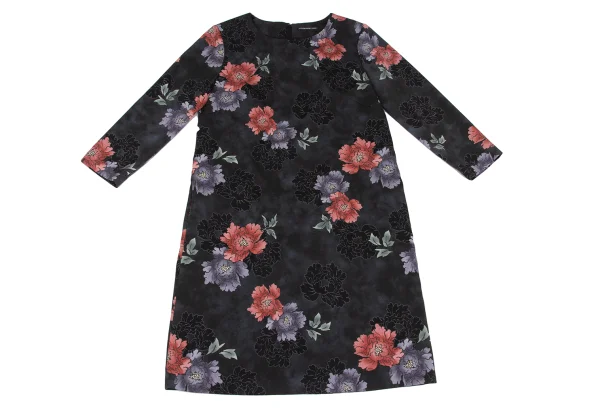 VIVIENNETAM Poly Floral Mottled Print Tunic K-172968_002