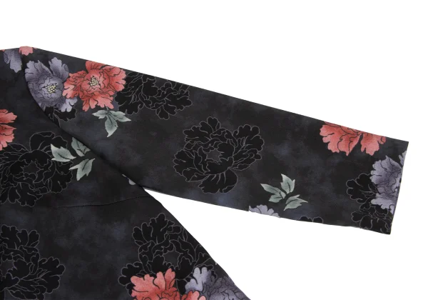 VIVIENNETAM Poly Floral Mottled Print Tunic K-172968_006
