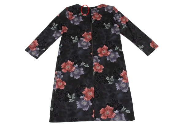 VIVIENNETAM Poly Floral Mottled Print Tunic K-172968_014