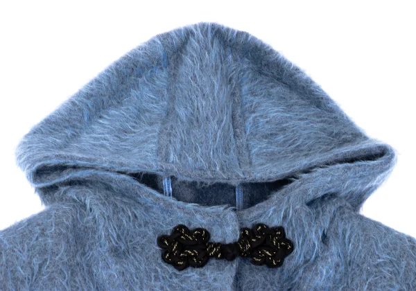 VIVIENNETAM Wool Blend Shaggy Duffle Coat K-172969_004