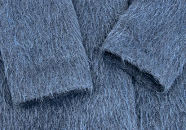 VIVIENNETAM Wool Blend Shaggy Duffle Coat K-172969_009