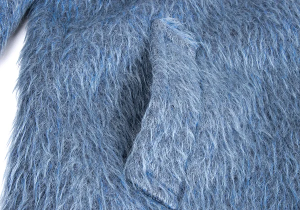 VIVIENNETAM Wool Blend Shaggy Duffle Coat K-172969_012